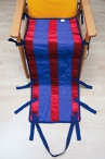 TMS6370 Tubulaire glijmat éénrichting met handvaten voor in zetel of stoel